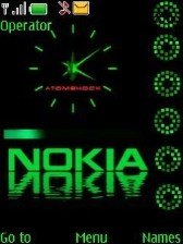 game pic for NOKIA GREEN CLOCK 2